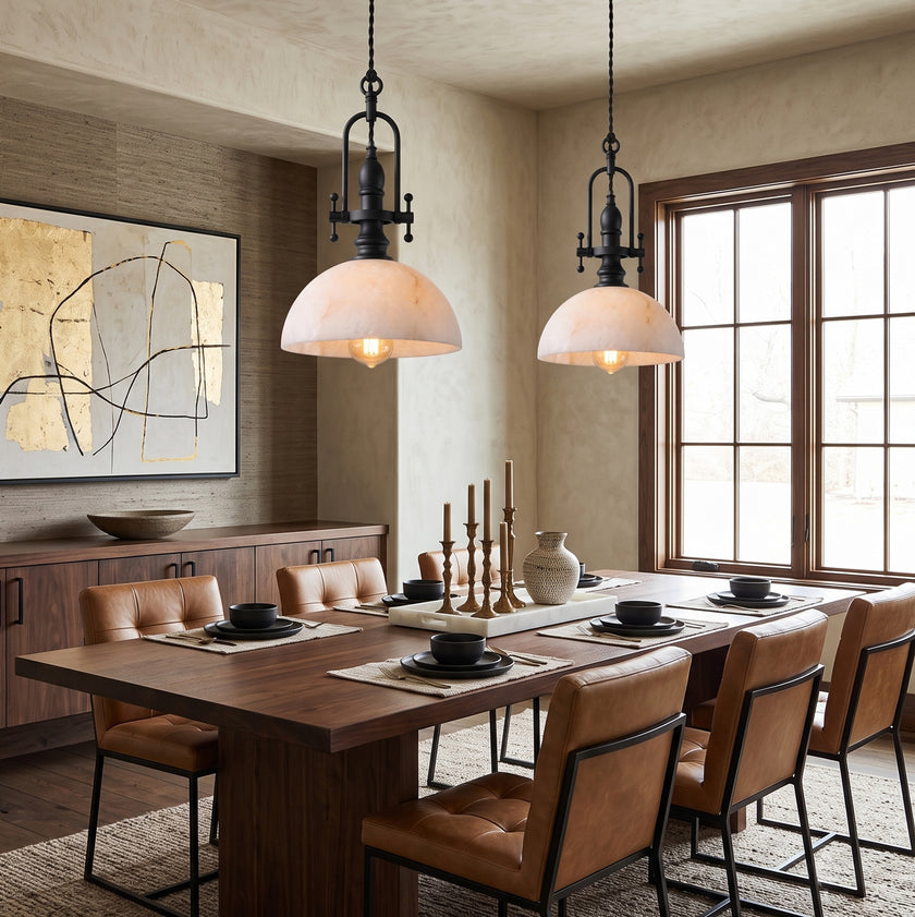 Castile Alabaster Pendant Light