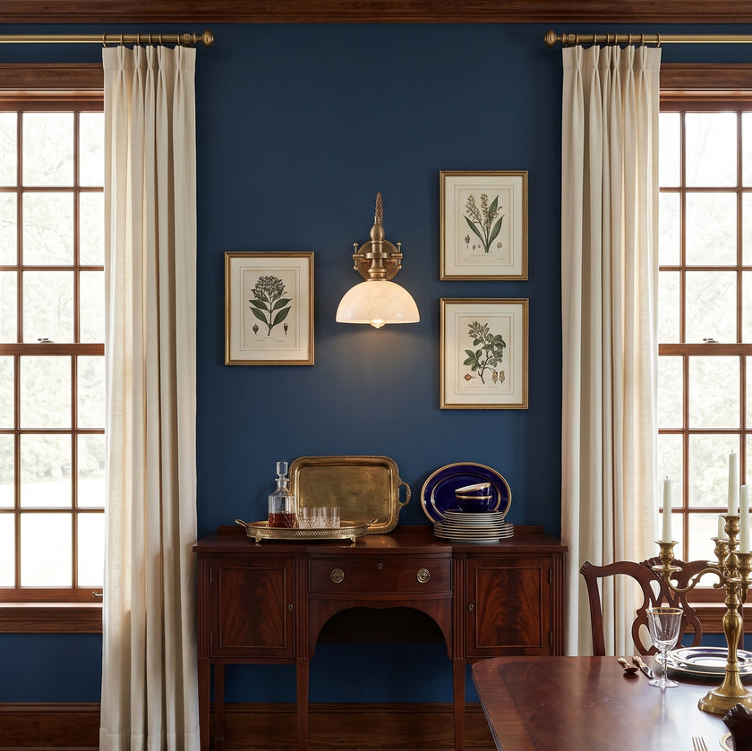 Castile Alabaster Wall Sconce