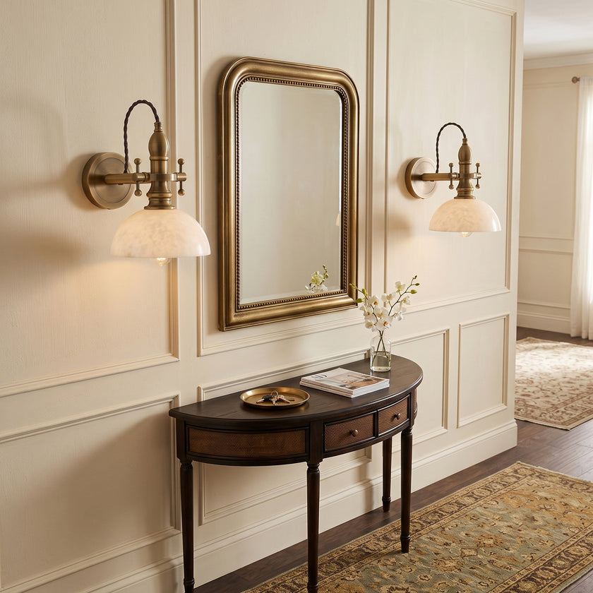 Castile Alabaster Wall Sconce