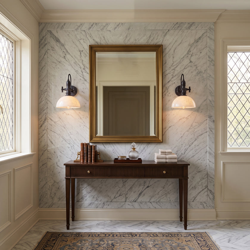 Castile Alabaster Wall Sconce