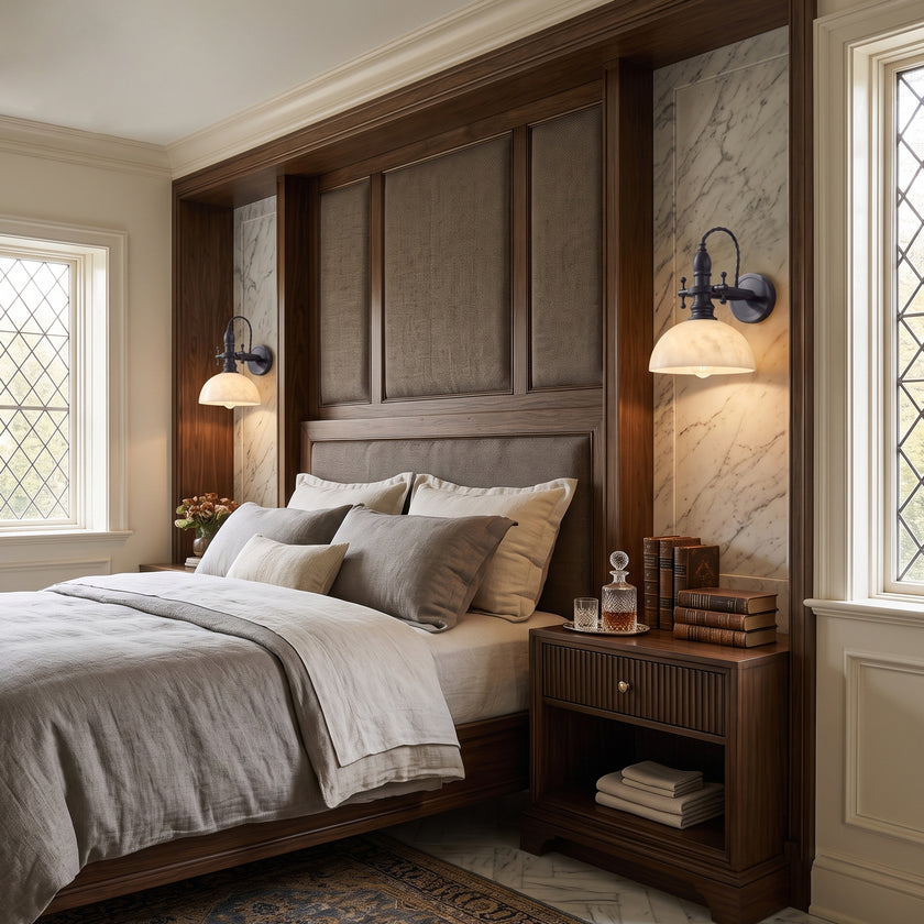 Castile Alabaster Wall Sconce