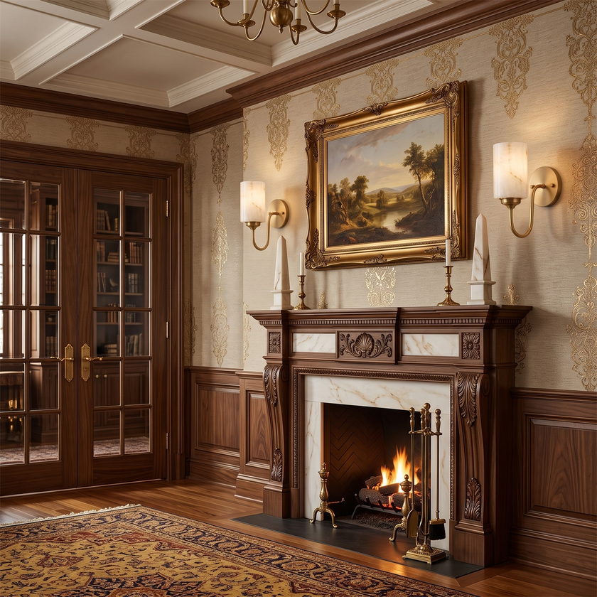Cavorne Alabaster Wall Sconce