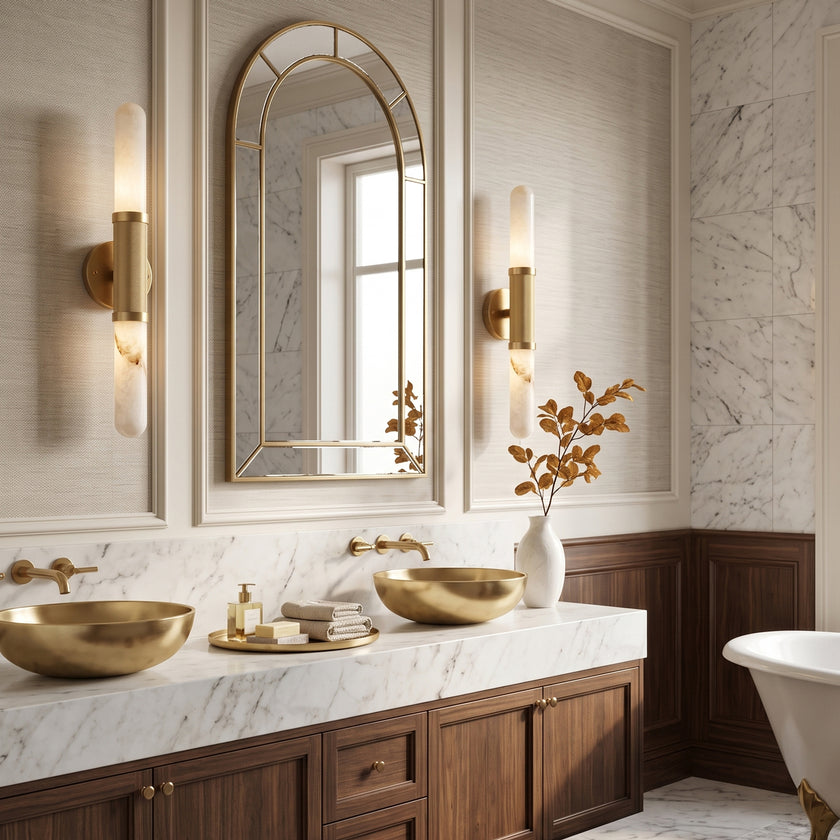 Changmei Alabaster Wall Sconce