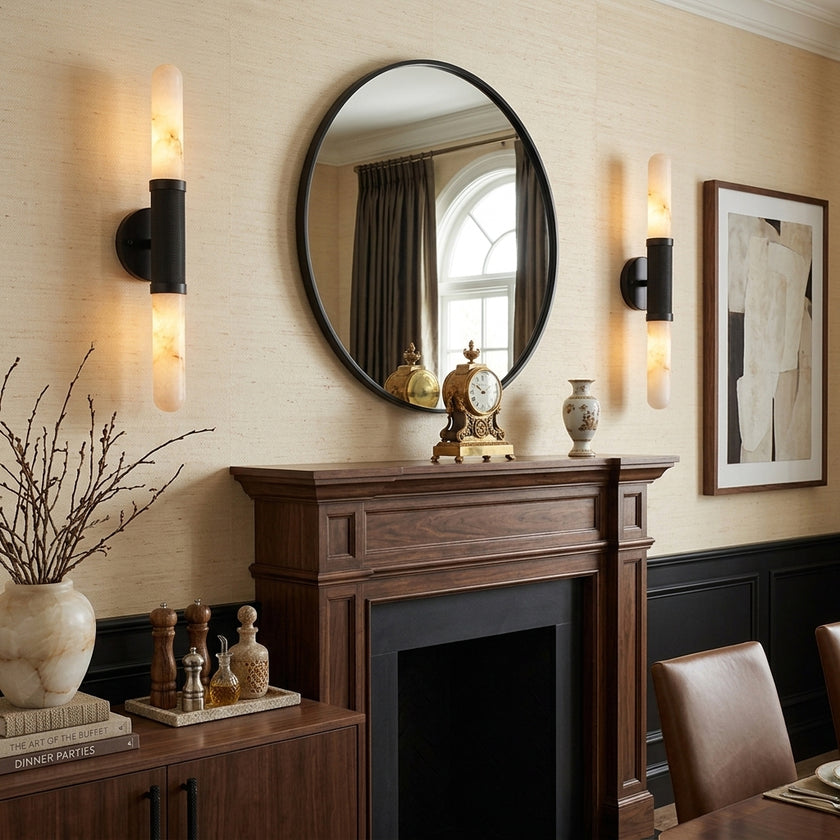 Changmei Alabaster Wall Sconce