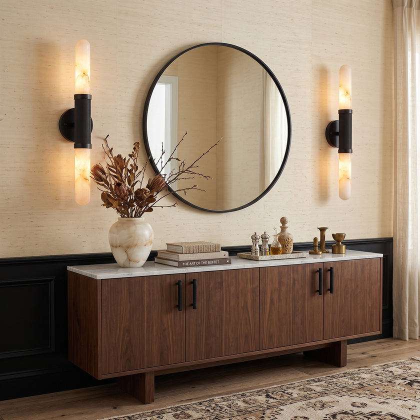 Changmei Alabaster Wall Sconce