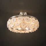 Satin Nickel & White