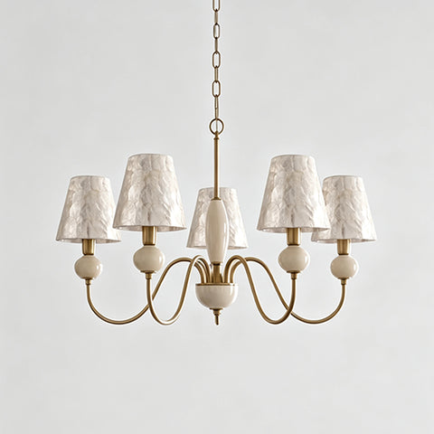 Whitmore Shell Chandelier – detail 17