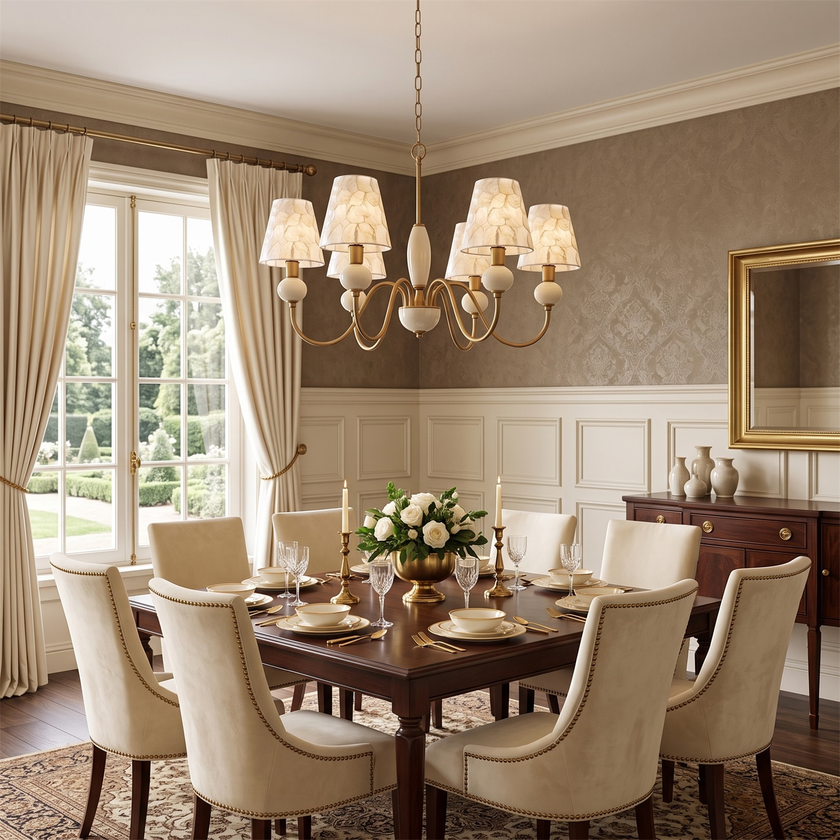 Whitmore Shell Chandelier