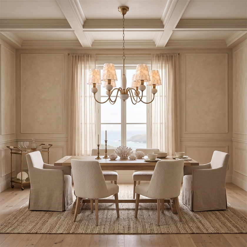 Whitmore Shell Chandelier
