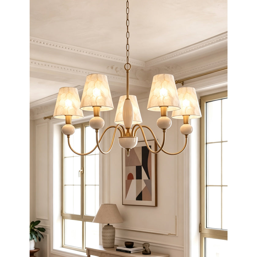 Whitmore Shell Chandelier