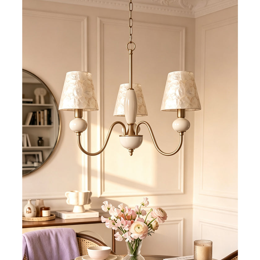 Whitmore Shell Chandelier