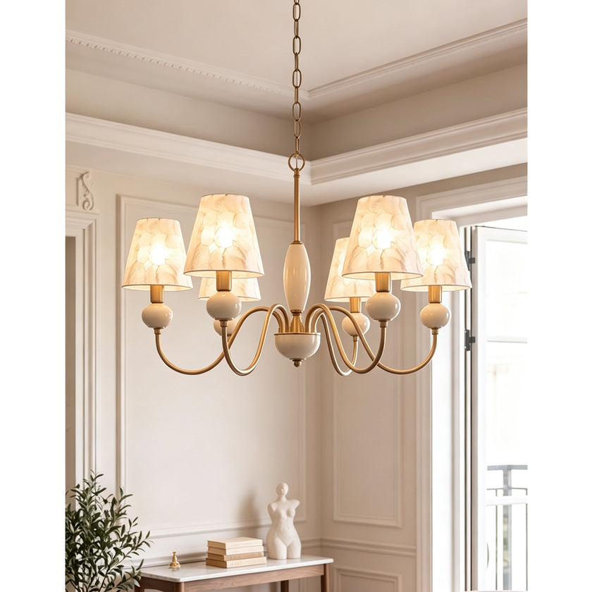 Whitmore Shell Chandelier