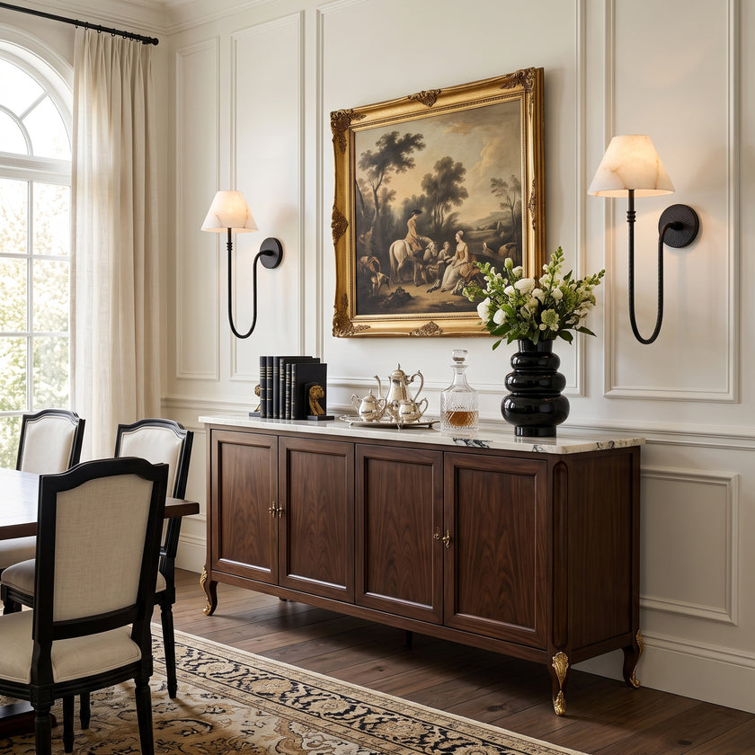 Collins Alabaster Wall Sconce
