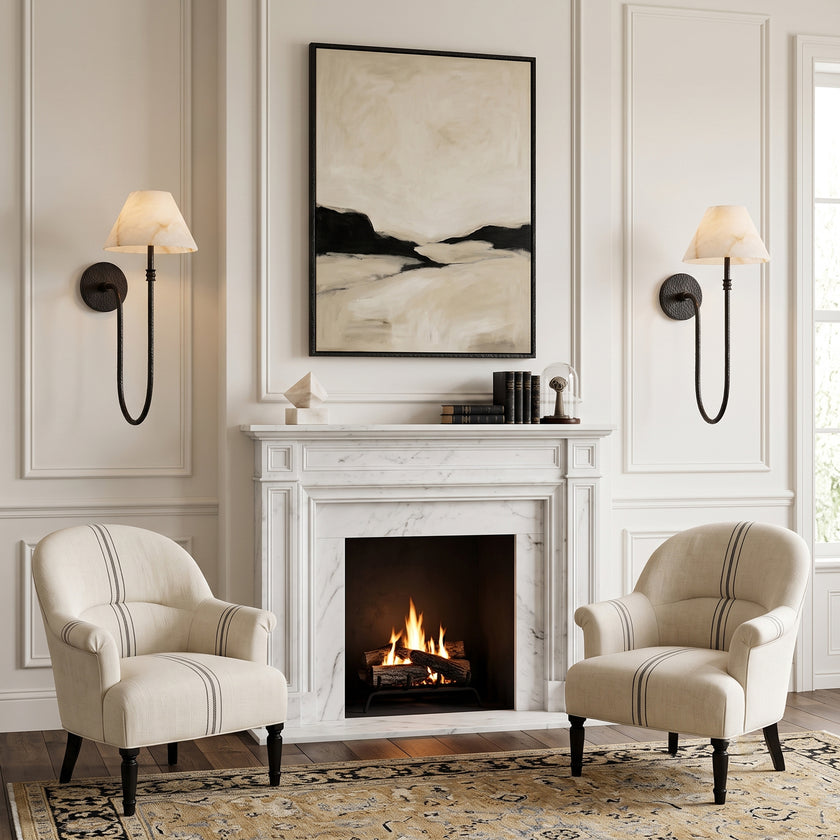 Collins Alabaster Wall Sconce
