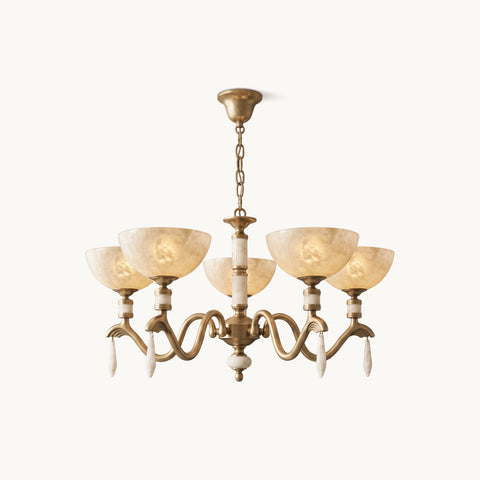 Craterina Alabaster Chandelier