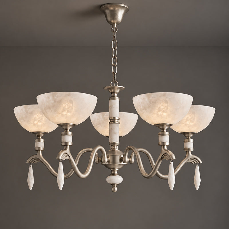 Craterina Alabaster Chandelier
