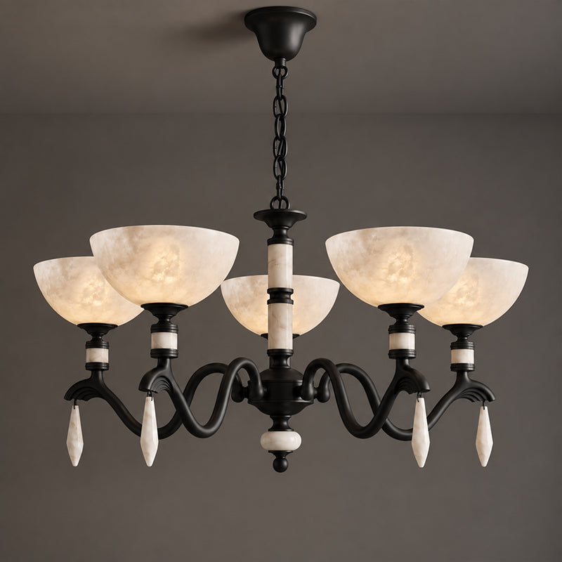 Craterina Alabaster Chandelier