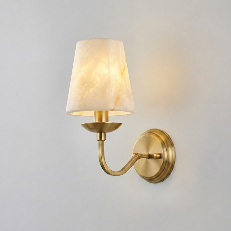 Croire Alabaster Wall Sconce