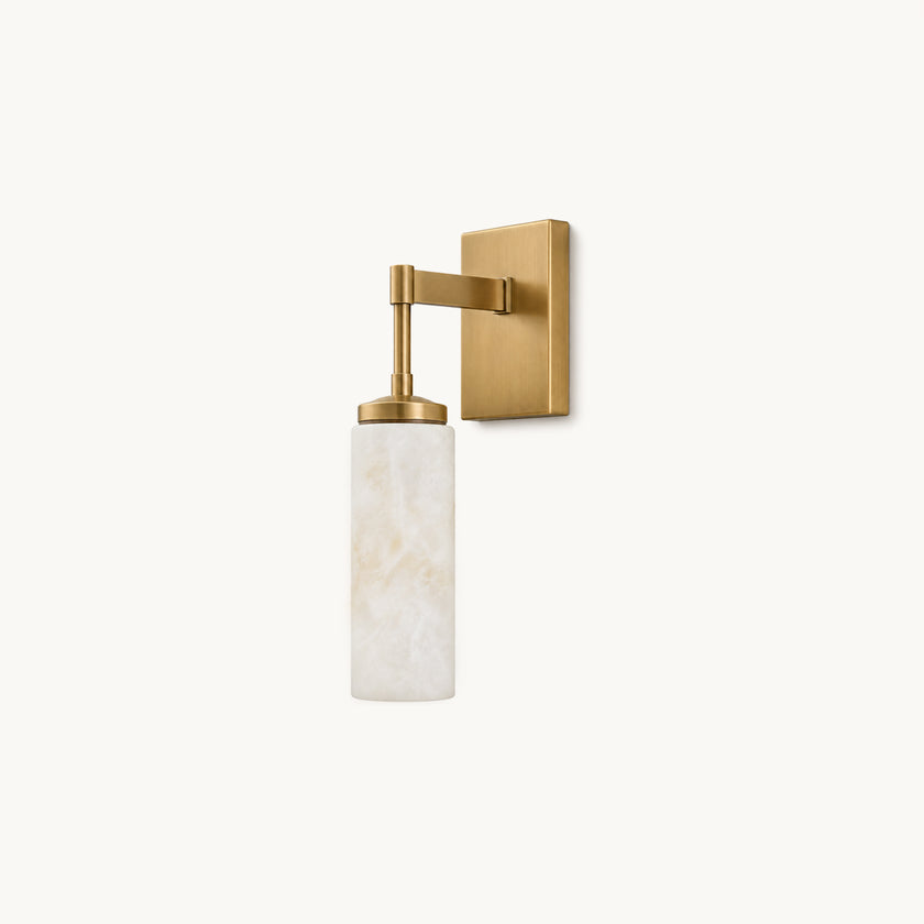 Cylaris Alabaster Wall Sconce