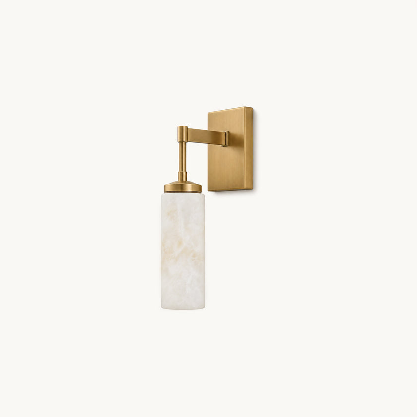 Cylaris Alabaster Wall Sconce