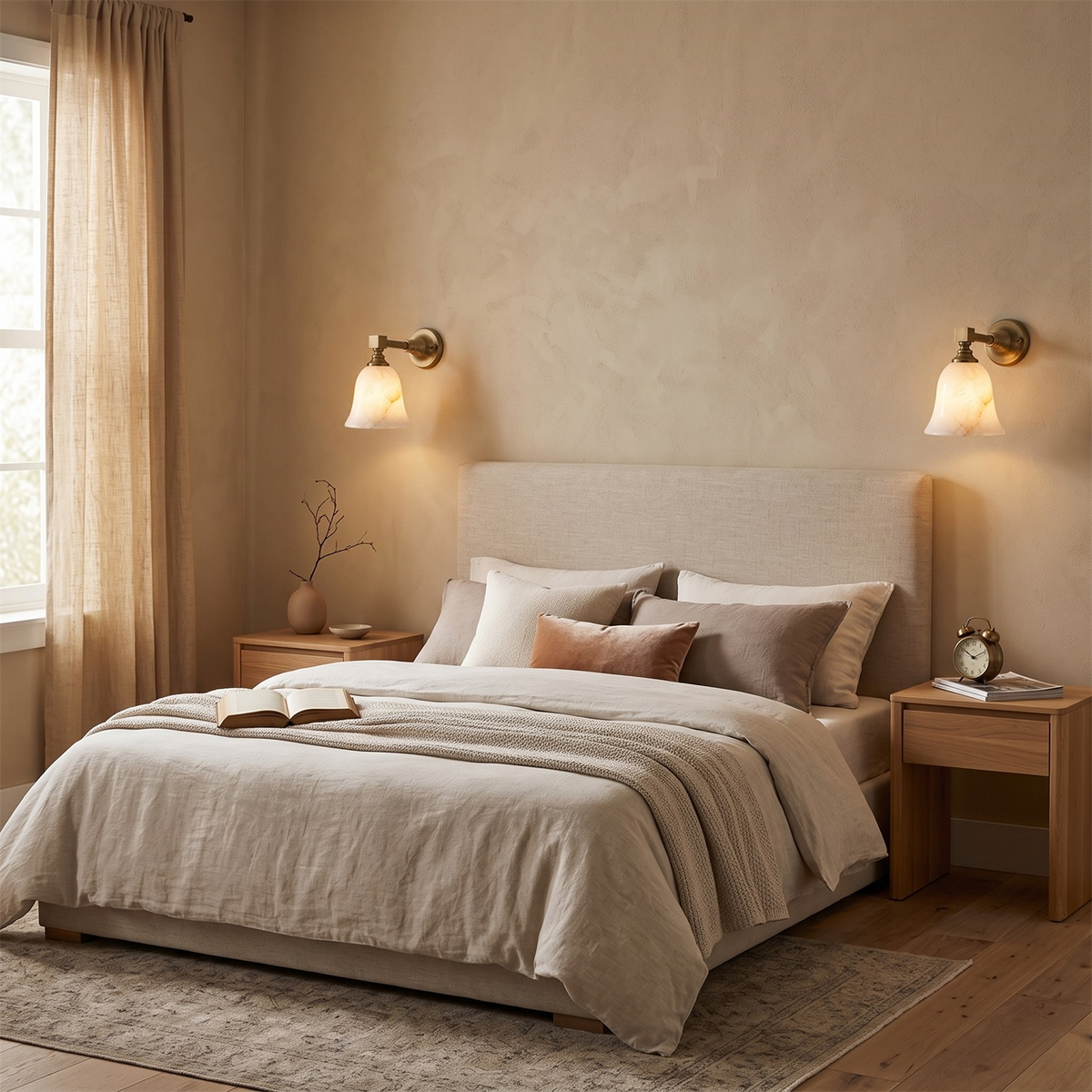Dorothy Alabaster Wall Sconce – detail 2