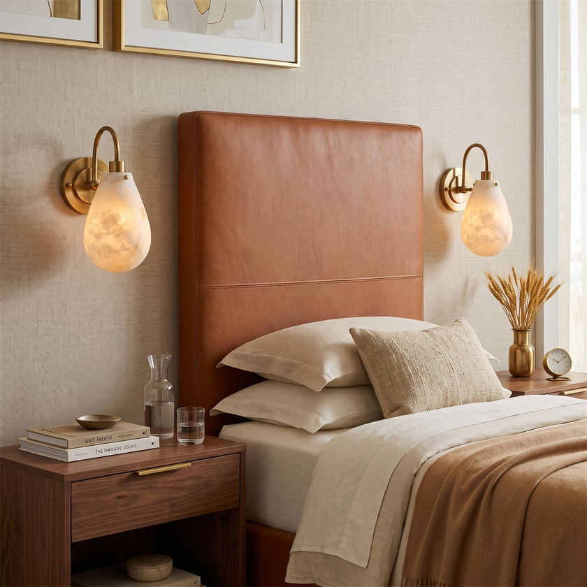 Elowen Alabaster Wall Sconce