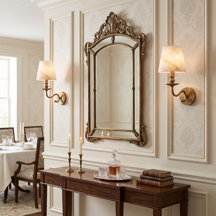 Elspeth Alabaster Wall Sconce