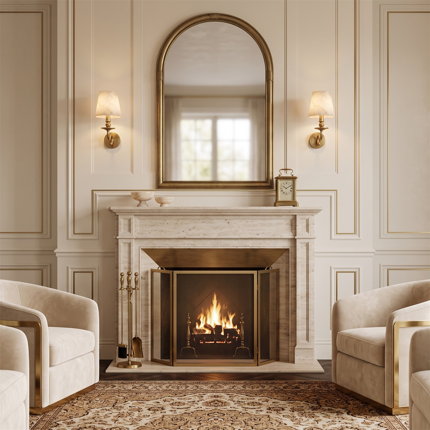 Elspeth Alabaster Wall Sconce
