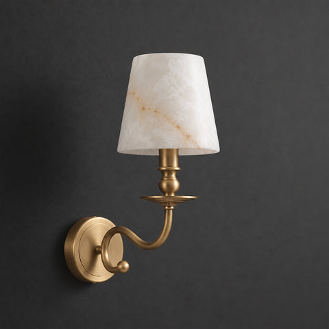 Elspeth Alabaster Wall Sconce