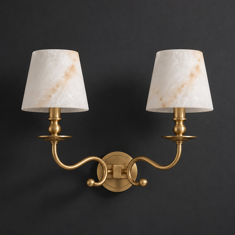 Elspeth Alabaster Wall Sconce