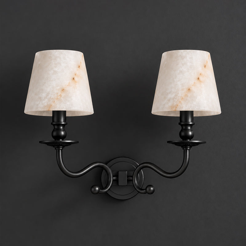 Elspeth Alabaster Wall Sconce