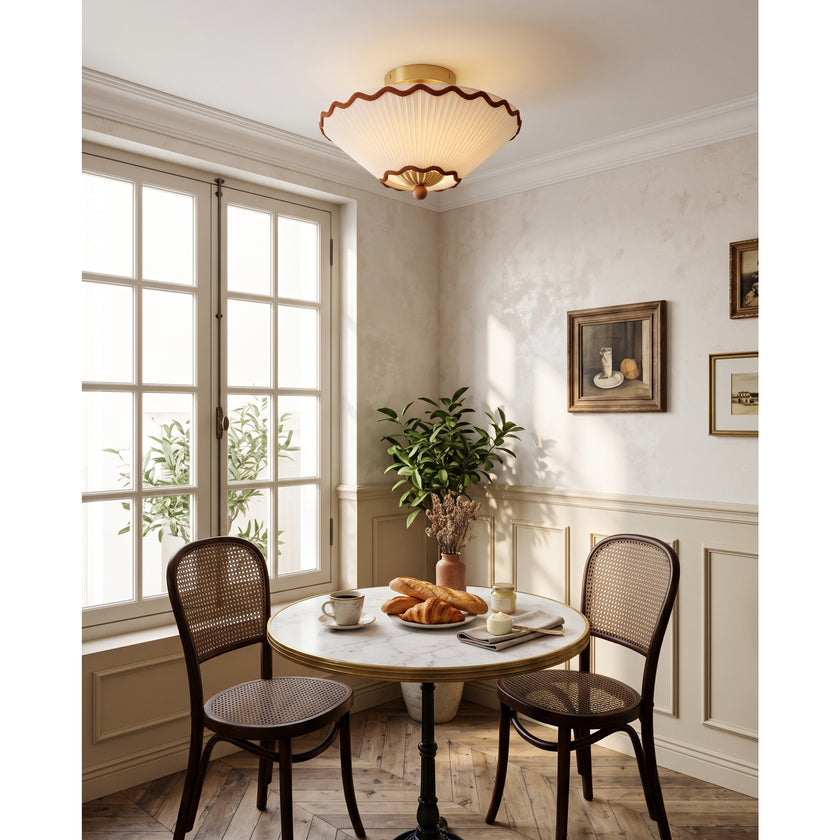Fimbria Semi-Flush Mount