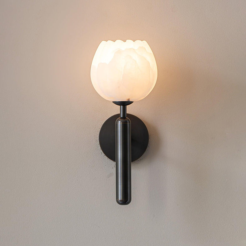 Florique Alabaster Wall Sconce