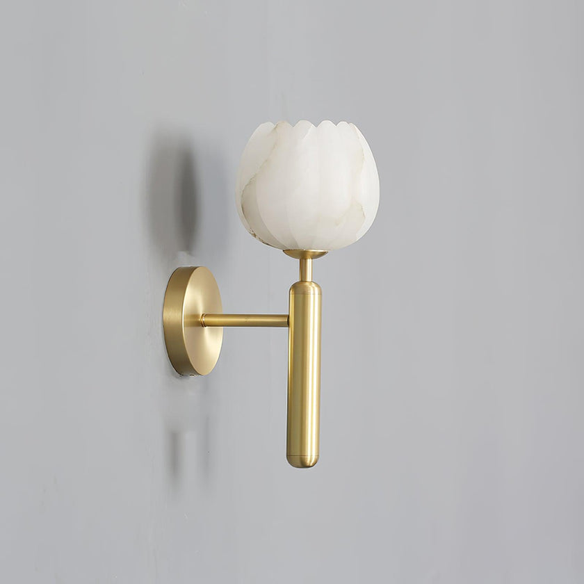 Florique Alabaster Wall Sconce