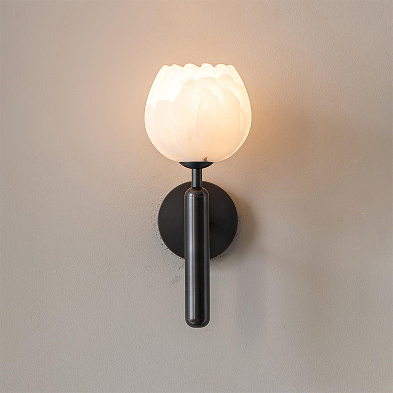 Florique Alabaster Wall Sconce