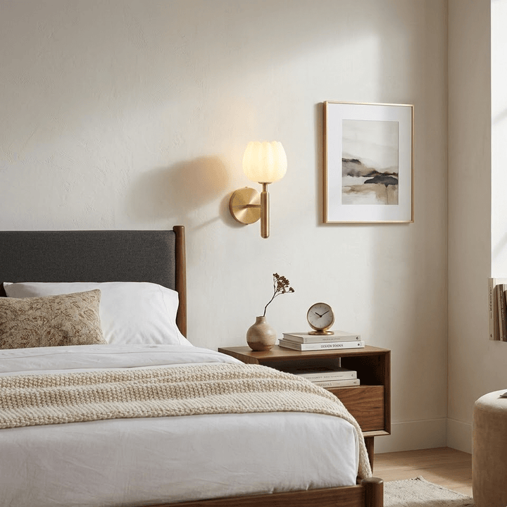 Florique Alabaster Wall Sconce
