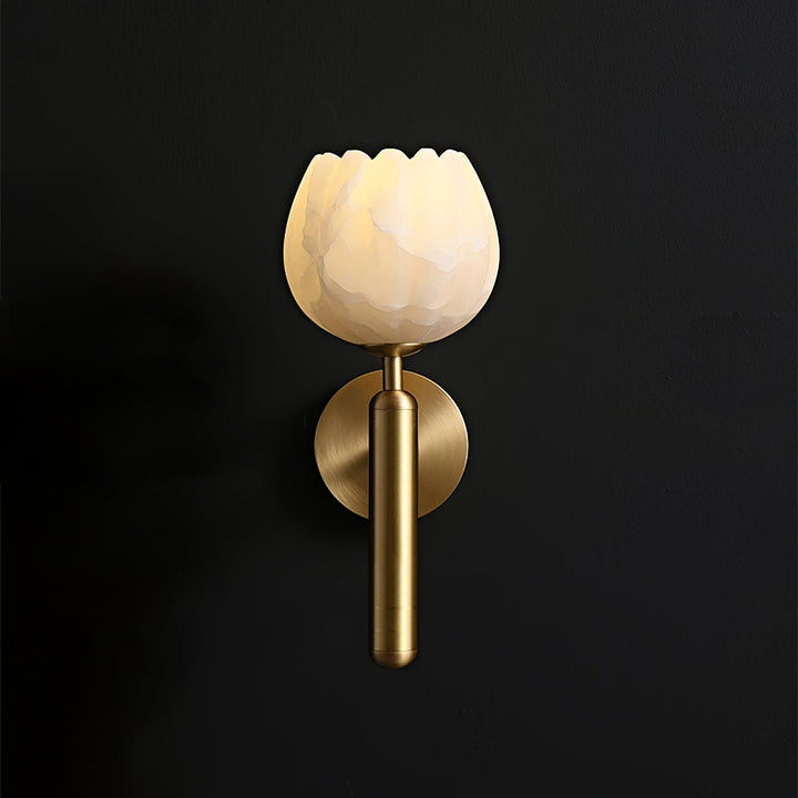 Florique Alabaster Wall Sconce