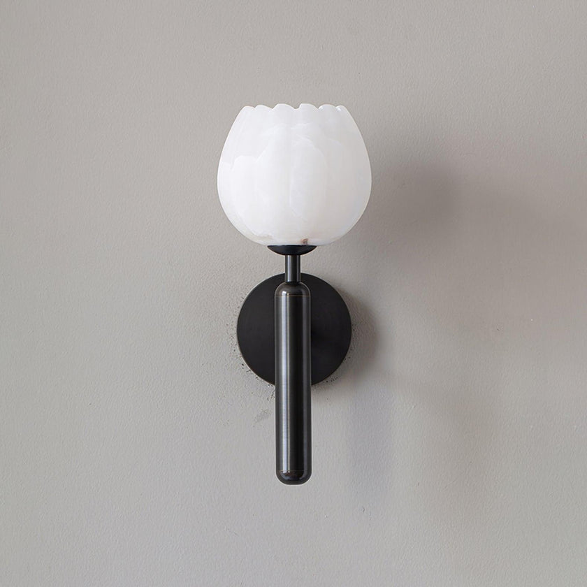 Florique Alabaster Wall Sconce