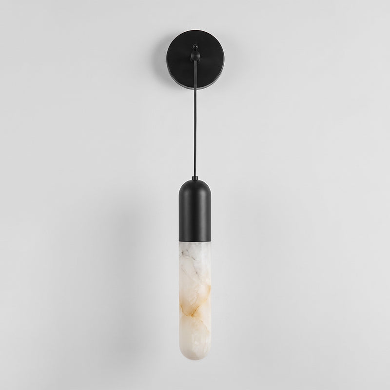 Flume Alabaster Wall Sconce