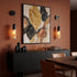 Flume Alabaster Wall Sconce