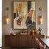 Flume Alabaster Wall Sconce
