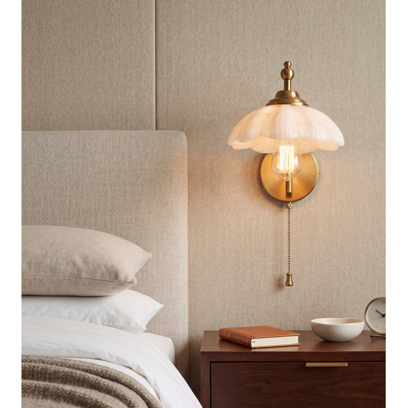 Freya Alabaster Wall Sconce