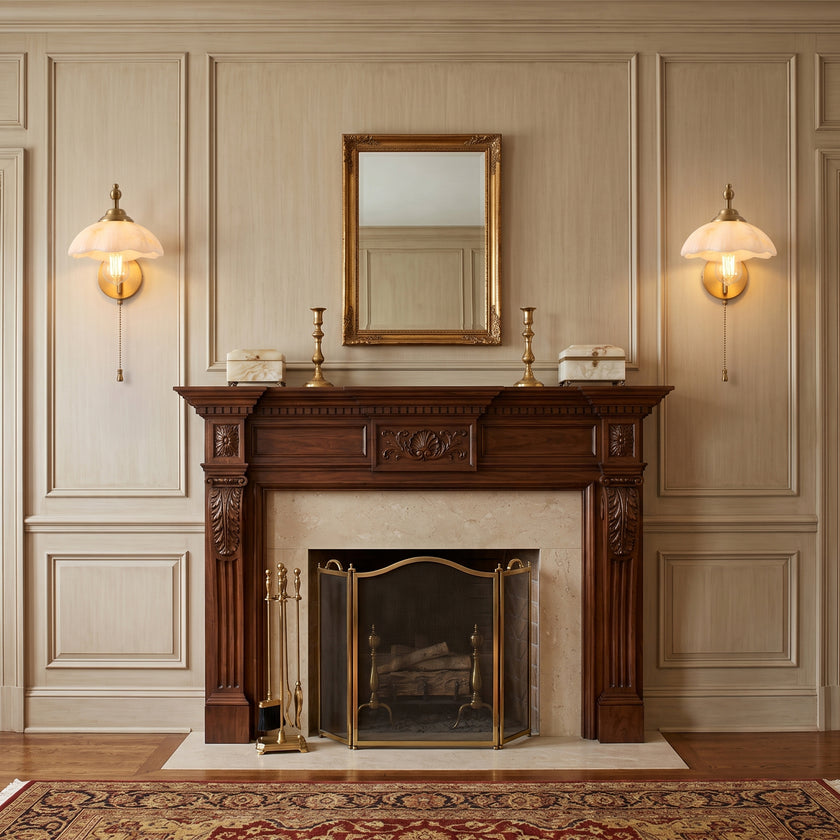 Freya Alabaster Wall Sconce
