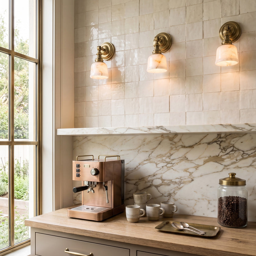 Frida Alabaster Wall Sconce