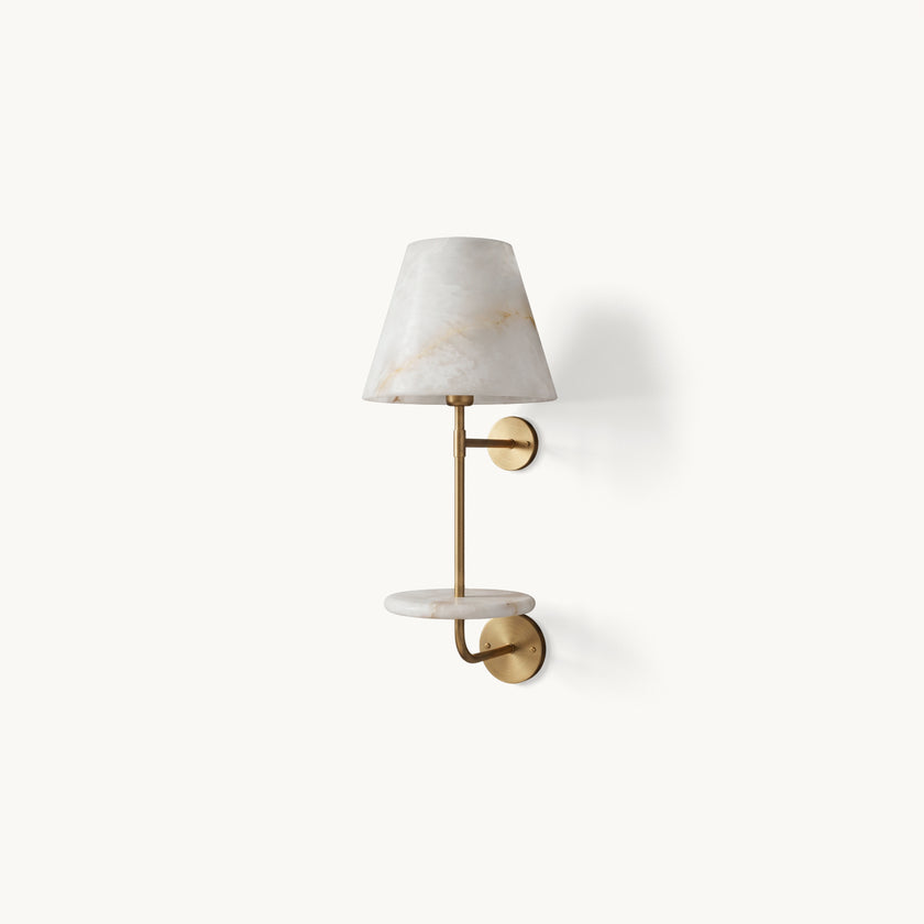 Gustav Alabaster Wall Sconce