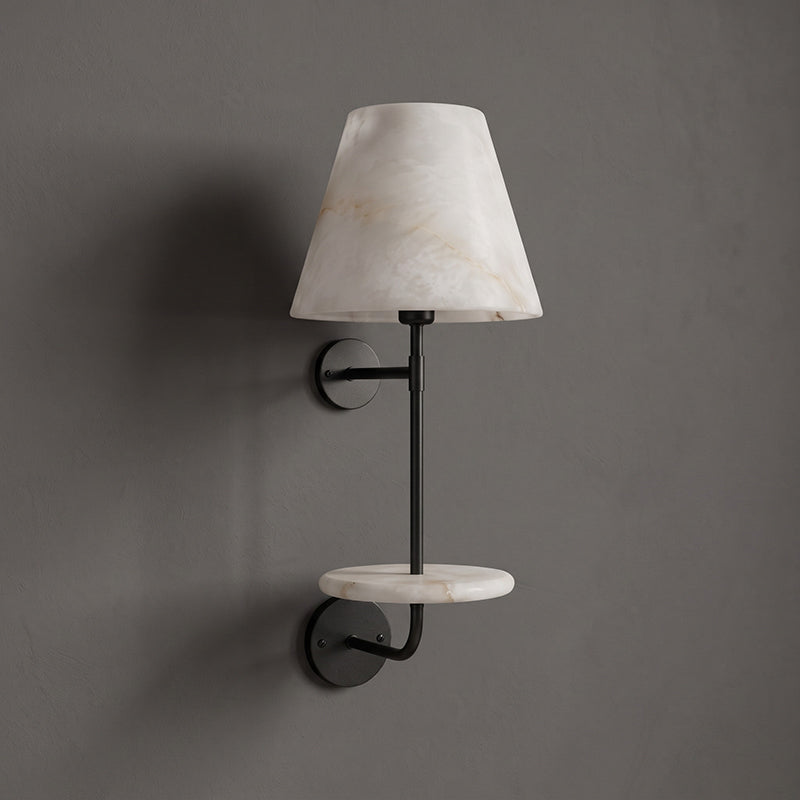 Gustav Alabaster Wall Sconce