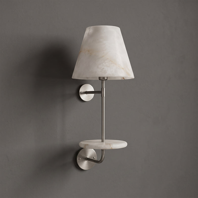 Gustav Alabaster Wall Sconce