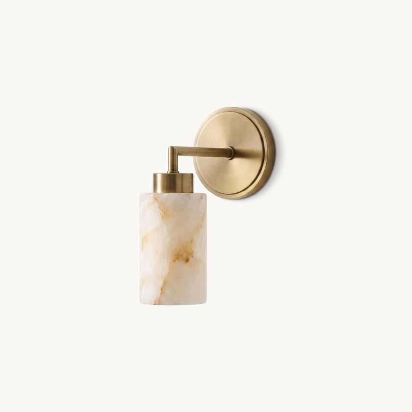 Harvin Alabaster Wall Sconce