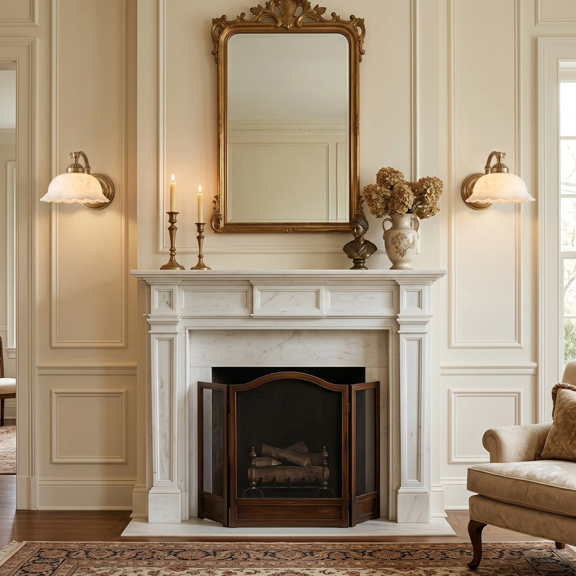 Haylea Alabaster Wall Sconce