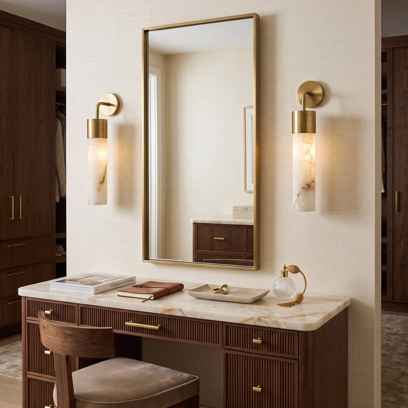 Huxley Alabaster Wall Sconce
